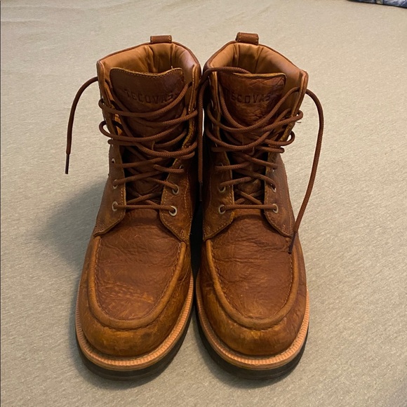 Tacovas men’s rugged moc 11D lace up boot - Picture 3 of 11